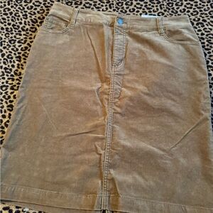 Charter Club Brown Pencil Skirt